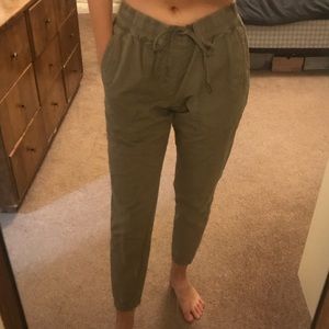 Olive Green Rip Curl Khaki Pants